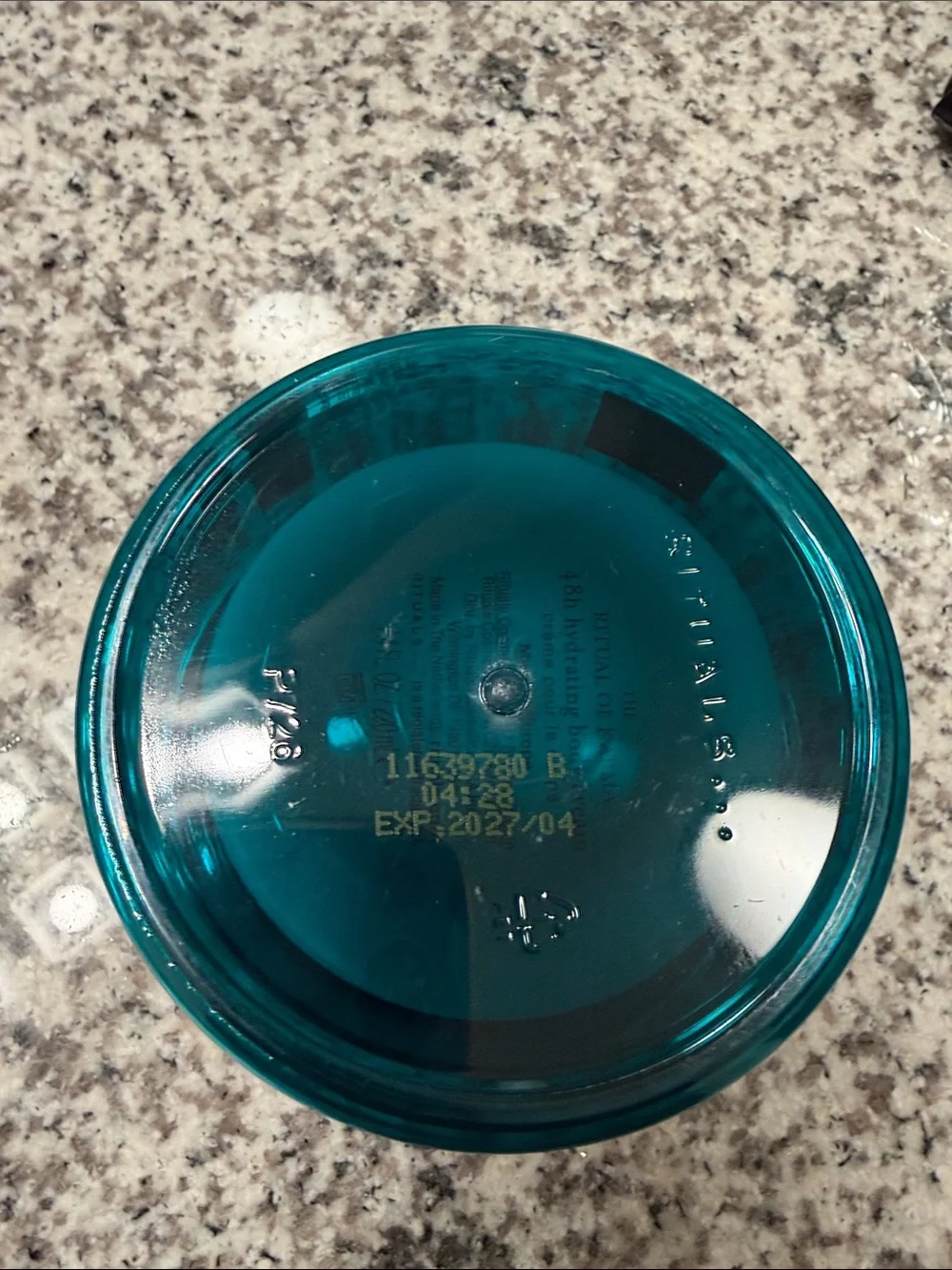 NWT The Ritual of Karma 48H Hydrating Body Cream - Teal & Copper